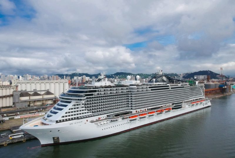 Temporada de cruzeiros: Porto de Santos se prepara para receber mais de 800 mil viajantes em 95 dias
