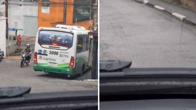 Homem é baleado em confronto entre policiais e traficantes no Morro São Bento, em Santos
