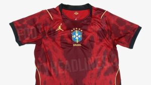 Site vaza polêmica camisa vermelha da Seleção Brasileira