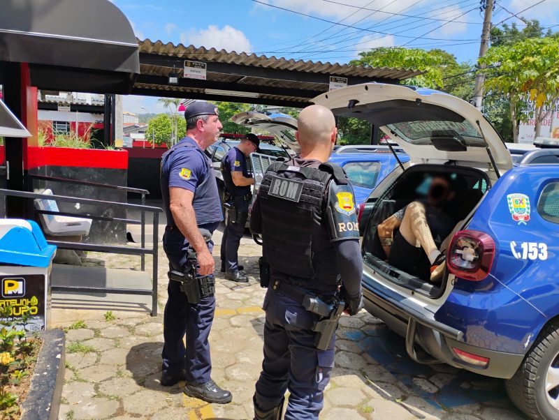 Suspeito de importunação sexual e furto é preso pela GCM de Bragança Paulista (Foto: Divulgação / GCM)