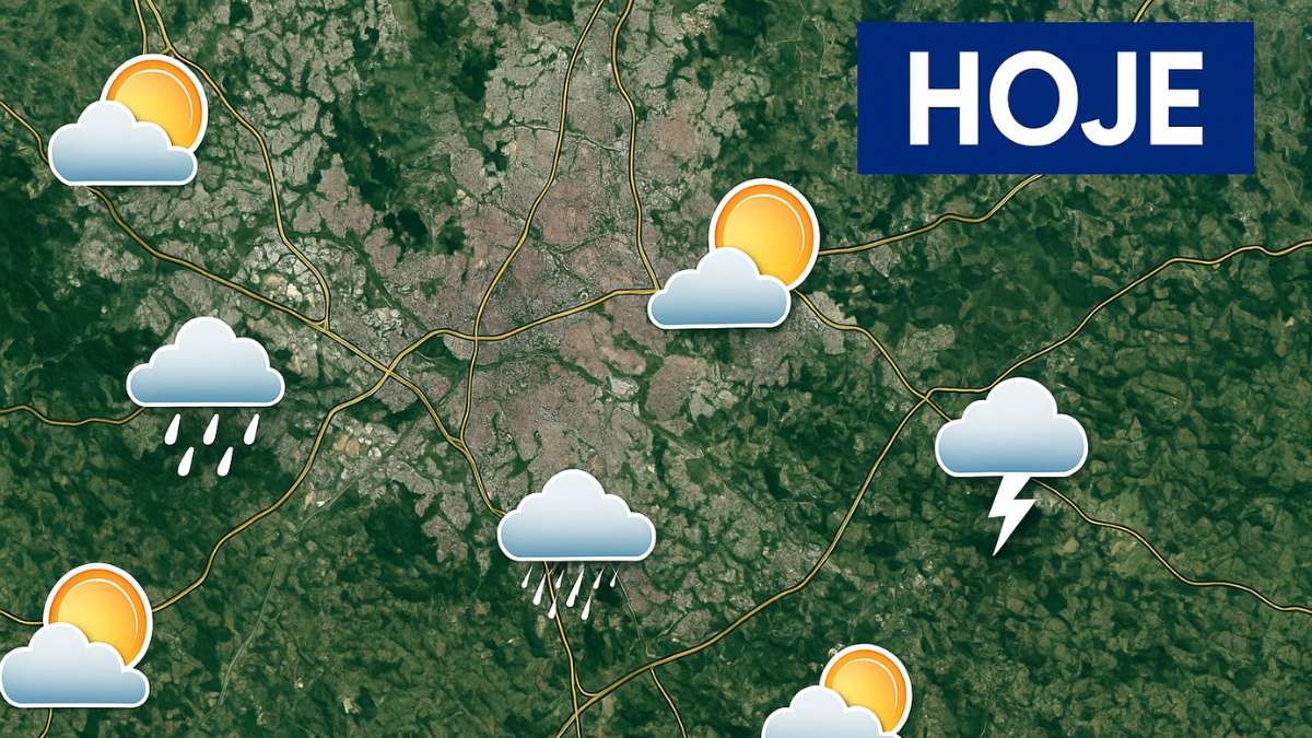 Imagem ilustrativa sobre Frente fria dá trégua ao calor em SP, mas calorão já tem data para voltar; veja previsão de chuva para 10 dias