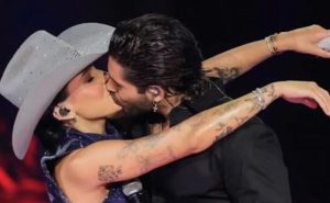 Ana Castela e Zé Felipe gravam juntos o "Natal da Boiadeira" do SBT