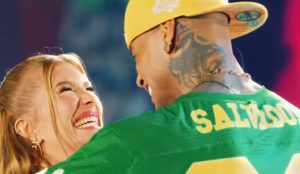 Léo Santana e Lori Improta comemoram a chegada em breve do filho Lorenzo