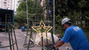 Santos terá 2,2 milhões de pontos de luz no Natal