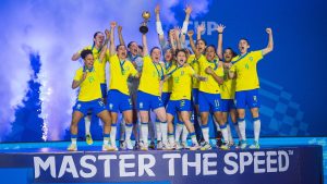 Brasil vence Portugal e levanta a primeira Copa do Mundo Feminina de Futsal