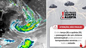 Ventania na Baixada e Região de Campinas; cidades de SP registram até 96 km/h