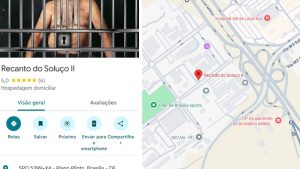 Papuda e sede da PF são renomeadas no Google como “Recanto do Soluço” em referência a Bolsonaro