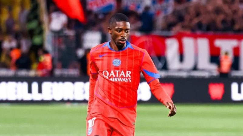 Dembelé, do PSG, é eleito o melhor jogador do mundo pela Fifa