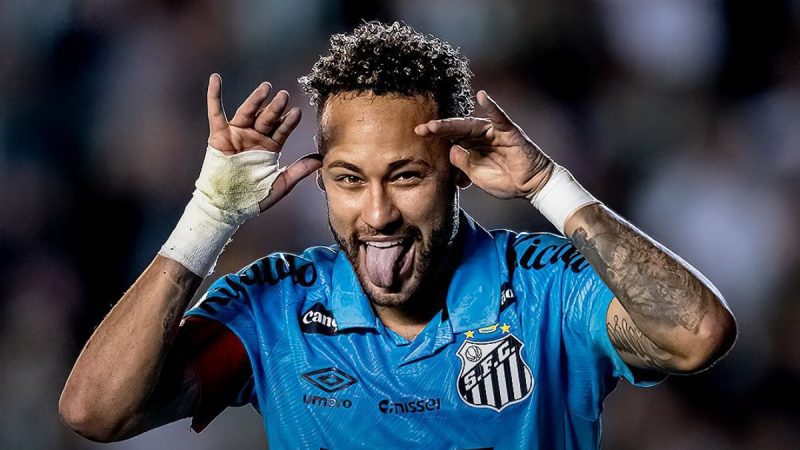 Com hat-trick de Neymar, Santos vence o Juventude e respira na luta contra o rebaixamento
