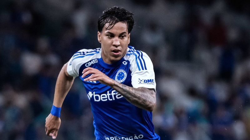 Flamengo quer Kaio Jorge e Cruzeiro pede mais de R$ 300 milhões pelo atacante