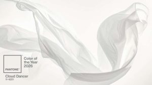 Pantone define "Cloud Dancer" como a cor de 2026; tom simboliza ‘calma em mundo barulhento’