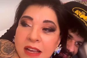 A cantora Roberta Miranda, que adora um novinho, gravou um video humorado ao lado de Zé Felipe e mandou um recado para Ana Castela