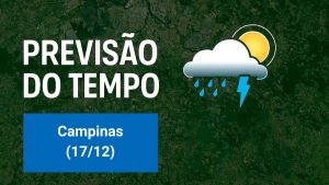 Chuva e queda de temperatura marcam o clima em Campinas nesta quarta (17)