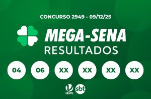 Mega-Sena 2949 sorteia R$ 20 milhões nesta terça; veja resultado