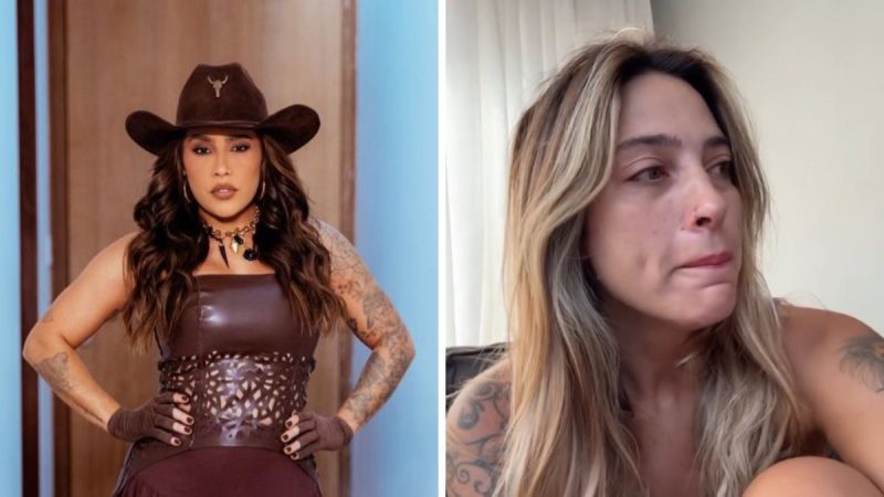 Abalada, Tati Dias fala pela primeira vez após término com Lauana Prado. Foto: Reprodução / Instagram @lauanaprado @tatiidias
