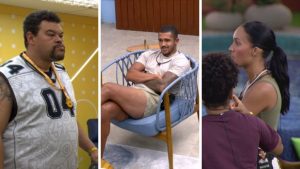 BBB 26: madrugada tem Babu de olho em brother, críticas a sister e revelação. Fotos: Reprodução / Globoplay