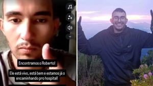 Jovem é encontrado com vida após cinco dias desaparecido no Pico Paraná
