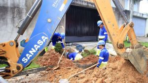 Sanasa interliga redes de água do Jardim Campos