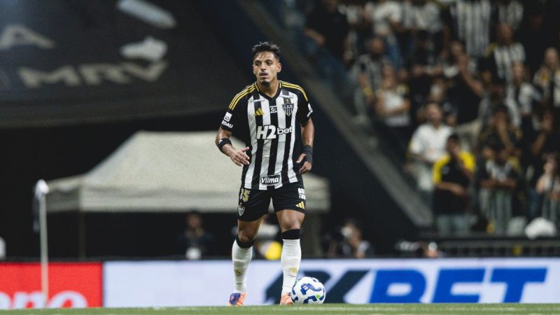Santos avança e deve contratar Gabriel Menino, do Atlético-MG, por empréstimo