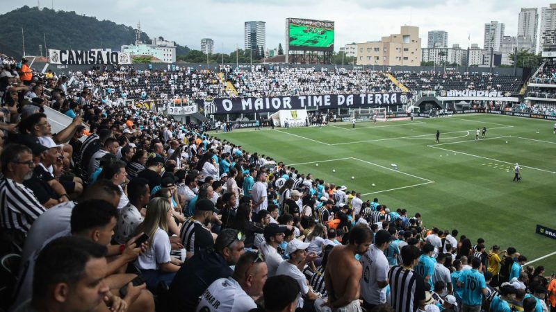 Santos inicia venda de ingressos para estreia no Paulistão nesta segunda-feira