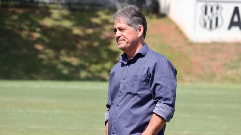 O vice-presidente da Ponte Preta, Marco Antônio Eberlin