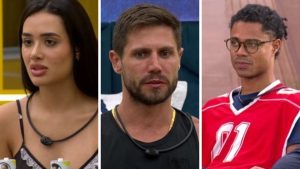 BBB 26: VIP vira campo de batalha, aliados racham e novo acordo agita o jogo. Fotos: Reprodução / Globoplay