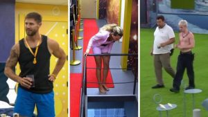 BBB 26: plano para eliminar ‘trindade’, ataque ao Líder e acusação de mentira. Fotos: Reprodução / Globoplay