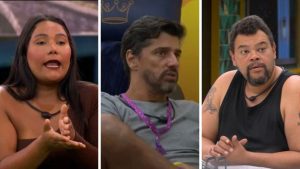 BBB 26: pós-Sincerão tem provocações, acerto de contas e brother ‘queimado’. Fotos: Reprodução / Globoplay