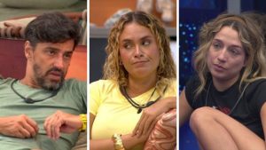 BBB 26 vira campo minado após Sincerão: acusação de “gente falsa”, choro e racha. Fotos: Reprodução / Globoplay