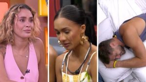 BBB 26: ‘trindade’ quebra, medo toma conta e plano de ‘susto’ agita a casa. Fotos: Reprodução / Globoplay