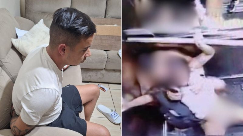 VÍDEO: Homem é preso após estrangular mulher dentro de elevador no litoral de SP