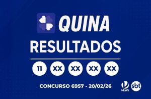 Quina 6957: prêmio de R$ 9,7 milhões no sorteio de hoje; veja os números