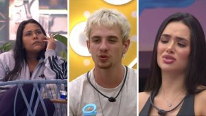 BBB 26: madrugada tem farpas, reconciliação rejeitada e sister ‘apelativa’ . Fotos: Reprodução / Globoplay