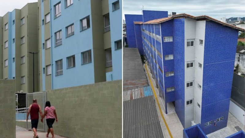 Novos empreendimentos habitacionais no Centro de Santos para ampliação de moradias populares.
