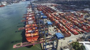 Projeto arquitetônico da nova sede da Polícia Federal no Porto de Santos, litoral de São Paulo.