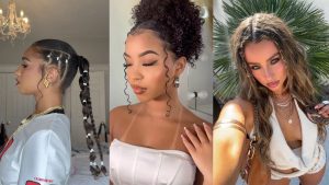 Penteado moderno e look festival para o Lollapalooza Brasil, ideal para maratona de shows no Autódromo de Interlagos.