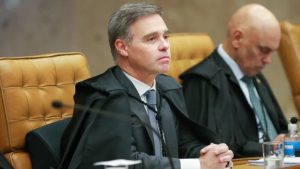 Daniel Vorcaro e ministro André Mendonça em contexto de investigação sobre fraudes no Banco Master.