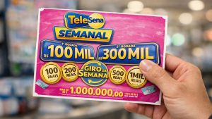 Tele Sena semanal promete mais de 1 milhão em prêmios; veja como participar. Foto: Gerada por IA