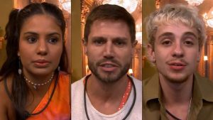 Gabriela, Jonas e Juliano no 10º Paredão do BBB 26; enquete VTV News aponta possível eliminação.