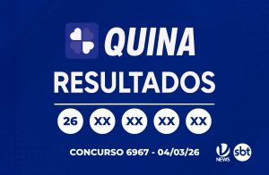 Quina 6967 pode pagar R$ 11 milhões hoje; veja com o resultado