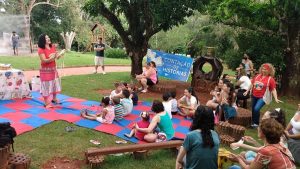 Narração oral e literatura na Semana do Contador de Histórias 2026 em Santa Bárbara d’Oeste.