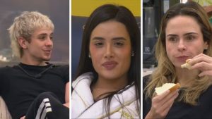 Participante Jordana do BBB 26 em momento de emoção e revelações durante a madrugada no reality show.