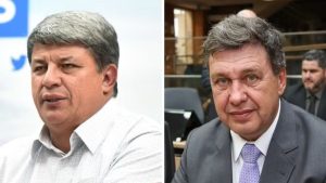Wanderley de Almeida e Luiz Henrique Cirilo em destaque sobre exoneração de secretários na Prefeitura de Campinas.