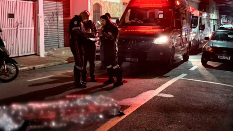 Ocorrência policial em Bragança Paulista após tentativa de roubo de veículo seguida de morte e legítima defesa.