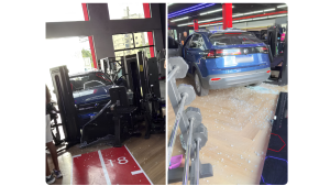 Acidente em academia na Avenida Andrade Neves em Campinas