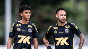 Robinho Jr. e Santos FC em destaque após desistência de ação judicial e pedido de desculpas de Neymar.