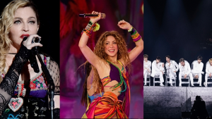 Madonna, Shakira e BTS confirmados para o show do intervalo na final da Copa do Mundo 2026 da Fifa.