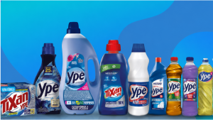 Logotipo da marca Ypê em destaque, contextualizando a nota oficial sobre a suspensão de lotes de produtos pela Anvisa.