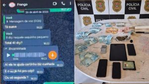 Operação policial contra tráfico de drogas resulta em prisões em flagrante no litoral e capital de São Paulo.