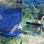 Ossada humana é encontrada dentro de rio durante serviço de limpeza em Mongaguá